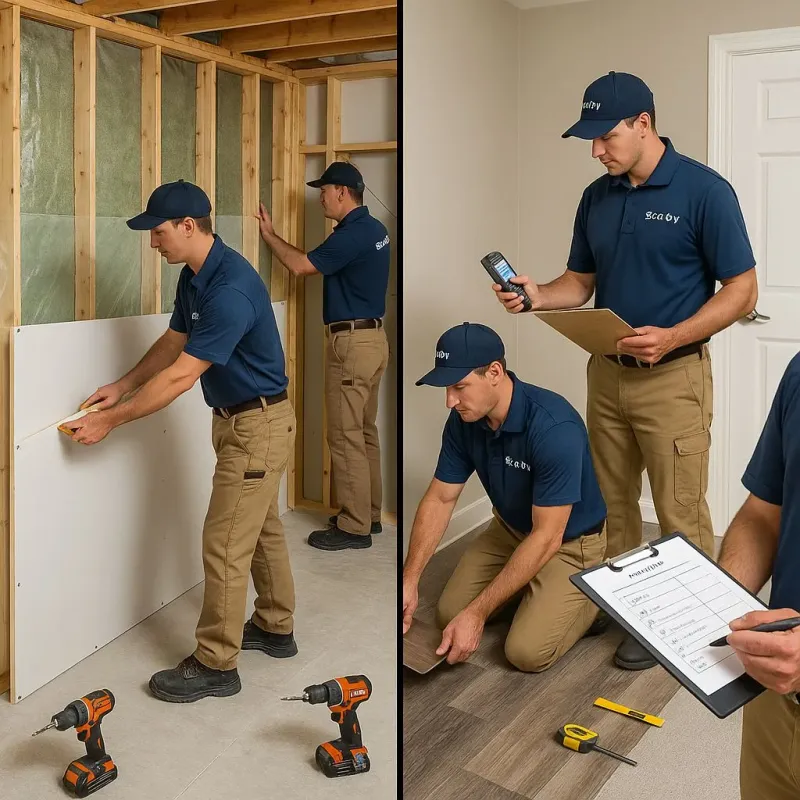 Repairs and Reconstruction process in Twin Lakes, CO
