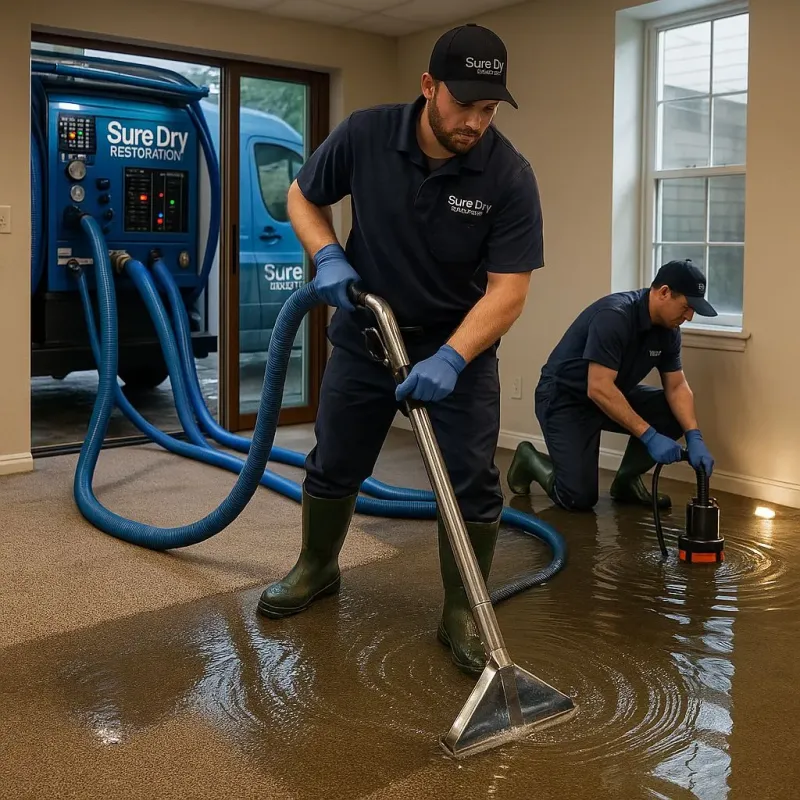 Water Extraction and Removal process in Twin Lakes, CO